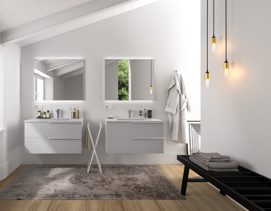 Mobili bagno con top in legno: quali e come sceglierli? - Berloni Bagno